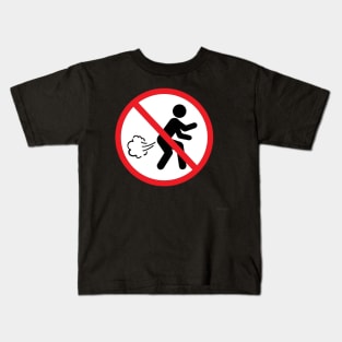 No Farting Kids T-Shirt